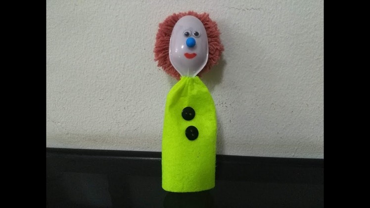 DIY Recycling Ideas - How to Make a Funny Doll out of Plastic Spoons + Tutorial !