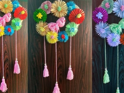 DIY Wall Hanging. easy craft ideas. room Decoration ideas. Home Decoration craft ideas