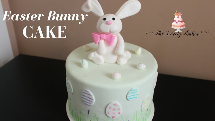 Easter Bunny Cake Tutorial Collab with Just Cake It!