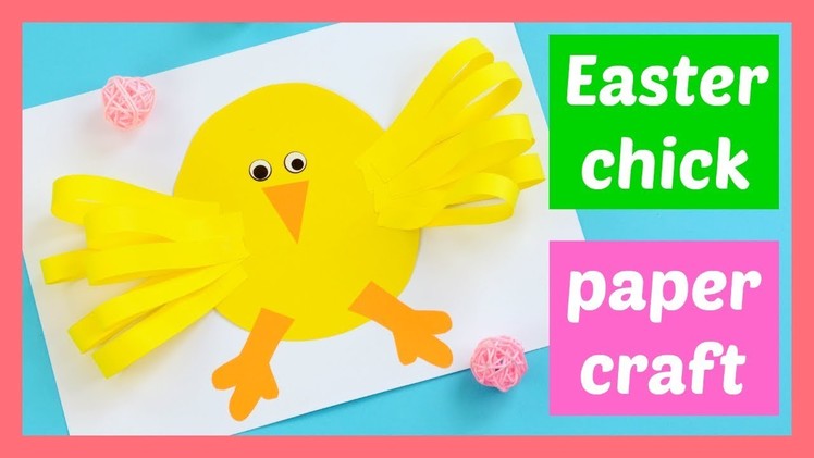 Easter Chick Craft for Kids