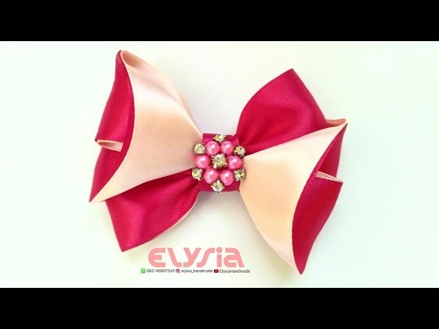 Easy But Awesome Ribbon Bow Tutorial | DIY by Elysia Handmade