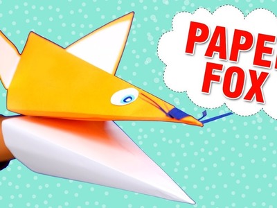 Easy DIY Paper Crafts For Kids | Paper Fox Making For Kids | How To Make Fox With Paper | Easy DIY