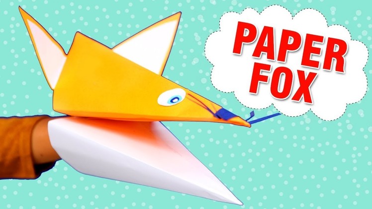 Easy DIY Paper Crafts For Kids | Paper Fox Making For Kids | How To Make Fox With Paper | Easy DIY