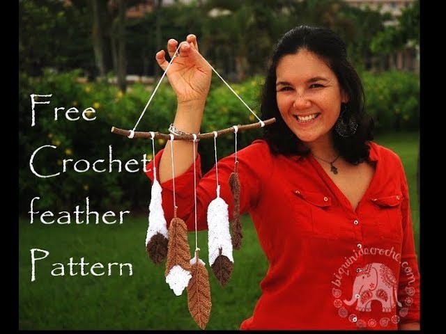 Free Crochet Feather Pattern   Roseanna Murray