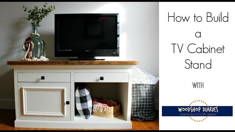 How to Build a DIY TV Stand Video