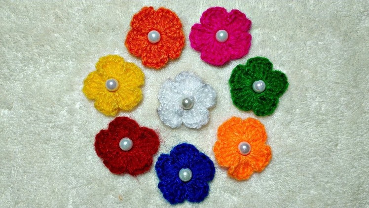 How to Crochet A Beaded Flower