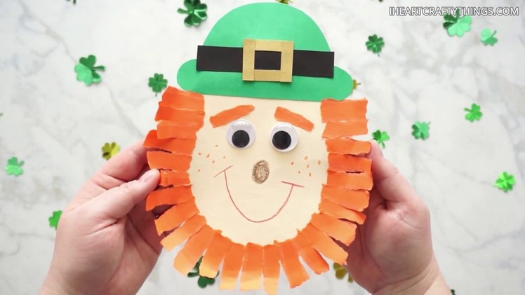 How to Make a cute Leprechaun Craft for St. Patrick's Day