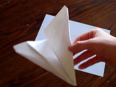 How to make a Delta Dart F-106 paper airplane