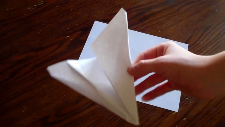 How to make a Delta Dart F-106 paper airplane