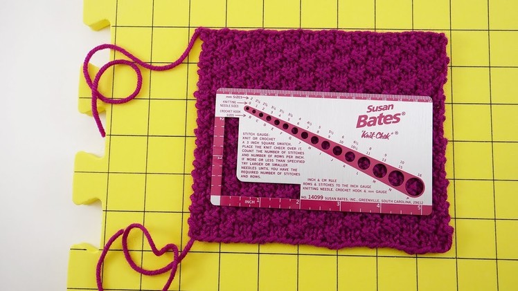 How to Make a Gauge Swatch (and why you should too)