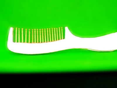 How To Make A Hair Comb At Home
