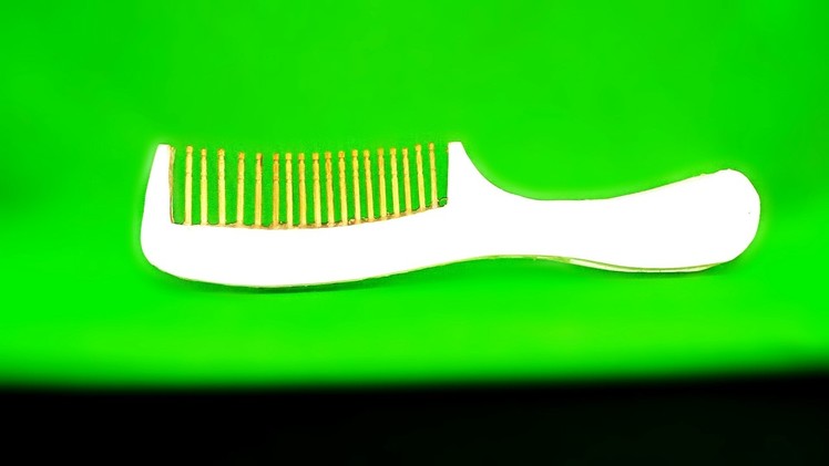 How To Make A Hair Comb At Home
