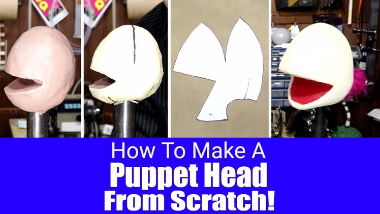 How To Make A Puppet Head Pattern From Scratch! - Part 1 - Puppet Building 101