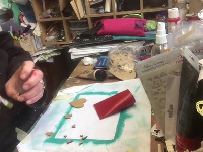 How to make a Valentines Treat Holder