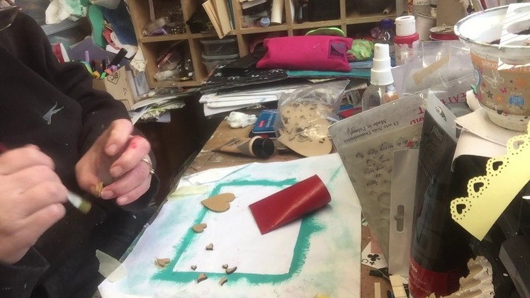 How to make a Valentines Treat Holder