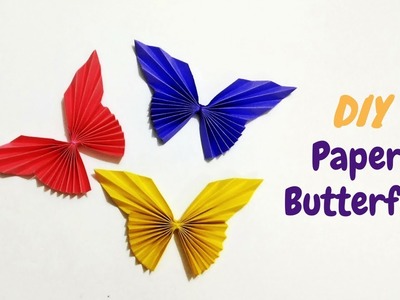 How to Make Paper Butterfly Origami | Easy & Cute Butterfly DIY | Craftastic