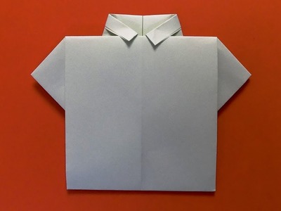 How to Make Paper Shirt   DIY Origami Paper Crafts