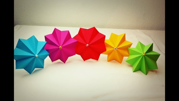 How to Make Paper Umbrella - DIY Paper Umbrella