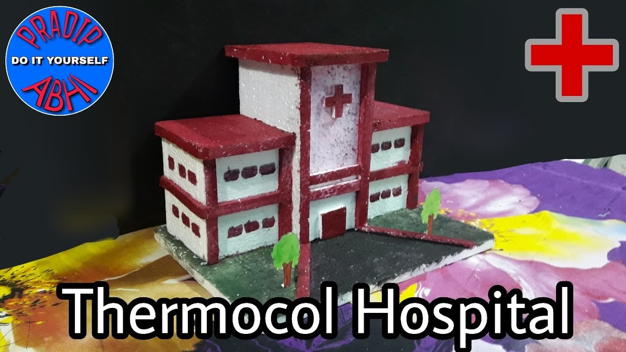 How To Make Thermocol House | DIY-Thermocol House | Thermocol Craft For School Project | Mini House