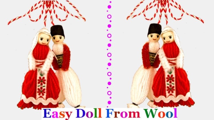How to make yarn.wool Doll step by step at home-diy doll making | DIY Yarn.Wool craft idea