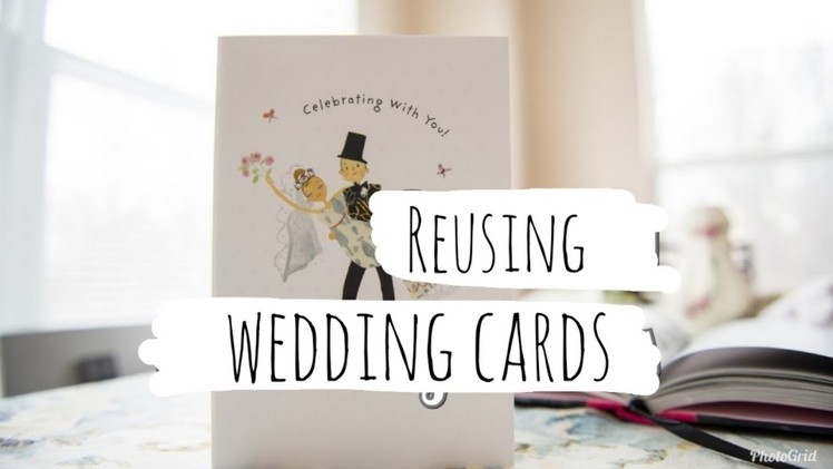 How to reuse wedding cards