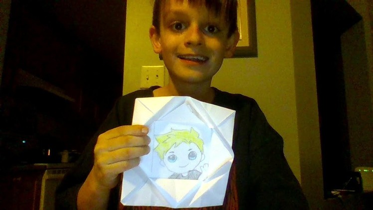 Joel's origami frame tutorial diy ????