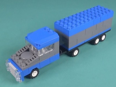 Lego Truck (021) Building Instructions - LEGO Classic How To Build - DIY