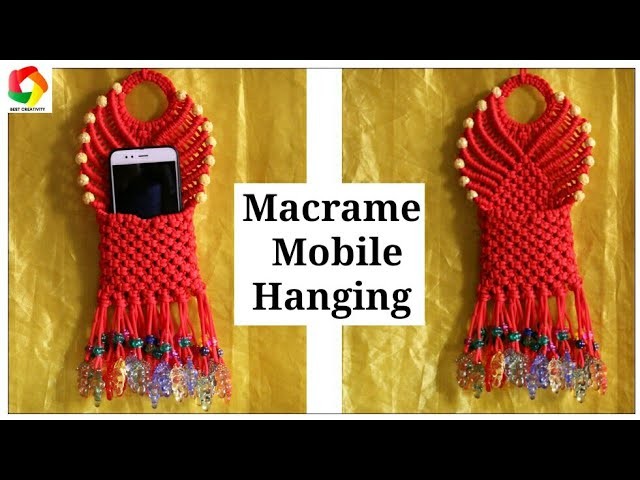 Macrame Mobile Wall Hanging Design #2
