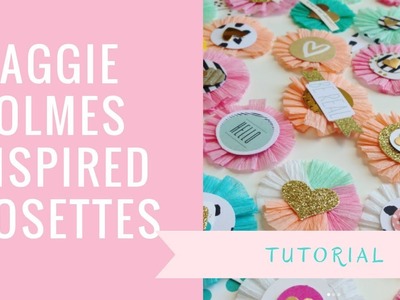 Maggie Holmes Inspired Rosettes Tutorial