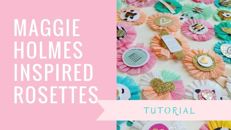 Maggie Holmes Inspired Rosettes Tutorial