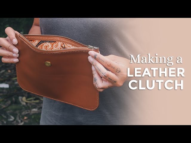 Making a Leather Clutch Purse [ Week 38.52 ]