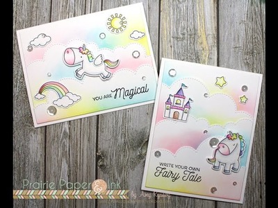MFT Magical Unicorns | Copics | Magnets & Cards