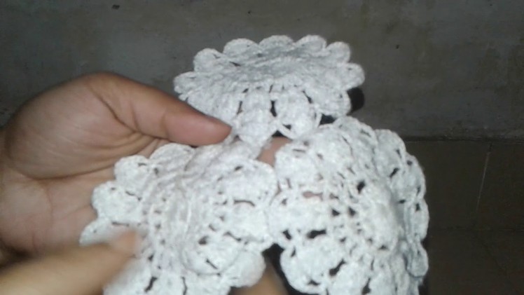 New crochet thal posh design  ! Omi khatoon!