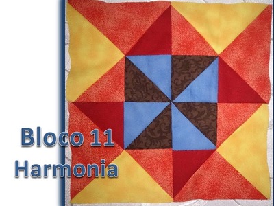 Projeto Patchwork - Bloco 11 - Harmonia
