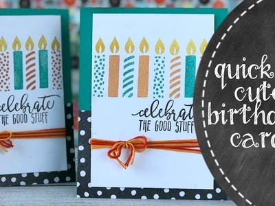 Quick & Cute Perfect Birthday Card
