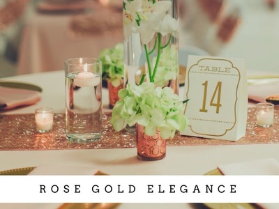 Rose Gold Reception Ideas | Affordable and Luxurious Party