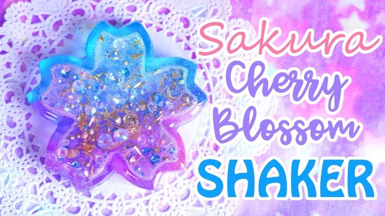 Sakura Cherry Blossom Shaker Charm | Valentine's Day Collab ft. PinkSugarCotton & PolymomoTea