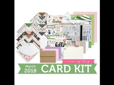 SSS March 2018 Card Kit Unboxing! | Choose Joy