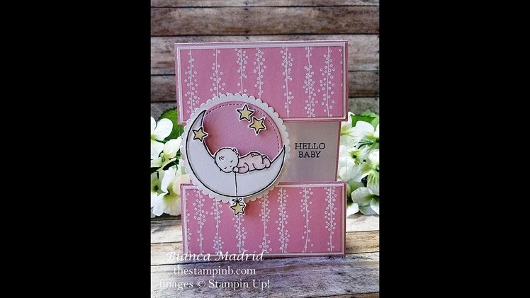 Stampin Up Hello Baby Card