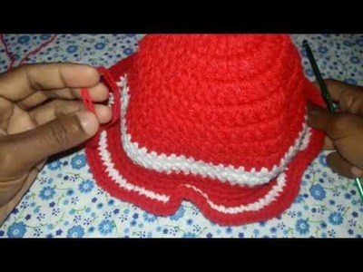 තොප්පියක් ගොතමු (2) Part 1 - Crochet Sun Hat Sinhala