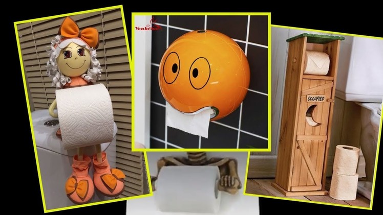 50 Toilet Paper Holder Ideas that will Get Your Decorating on a Roll