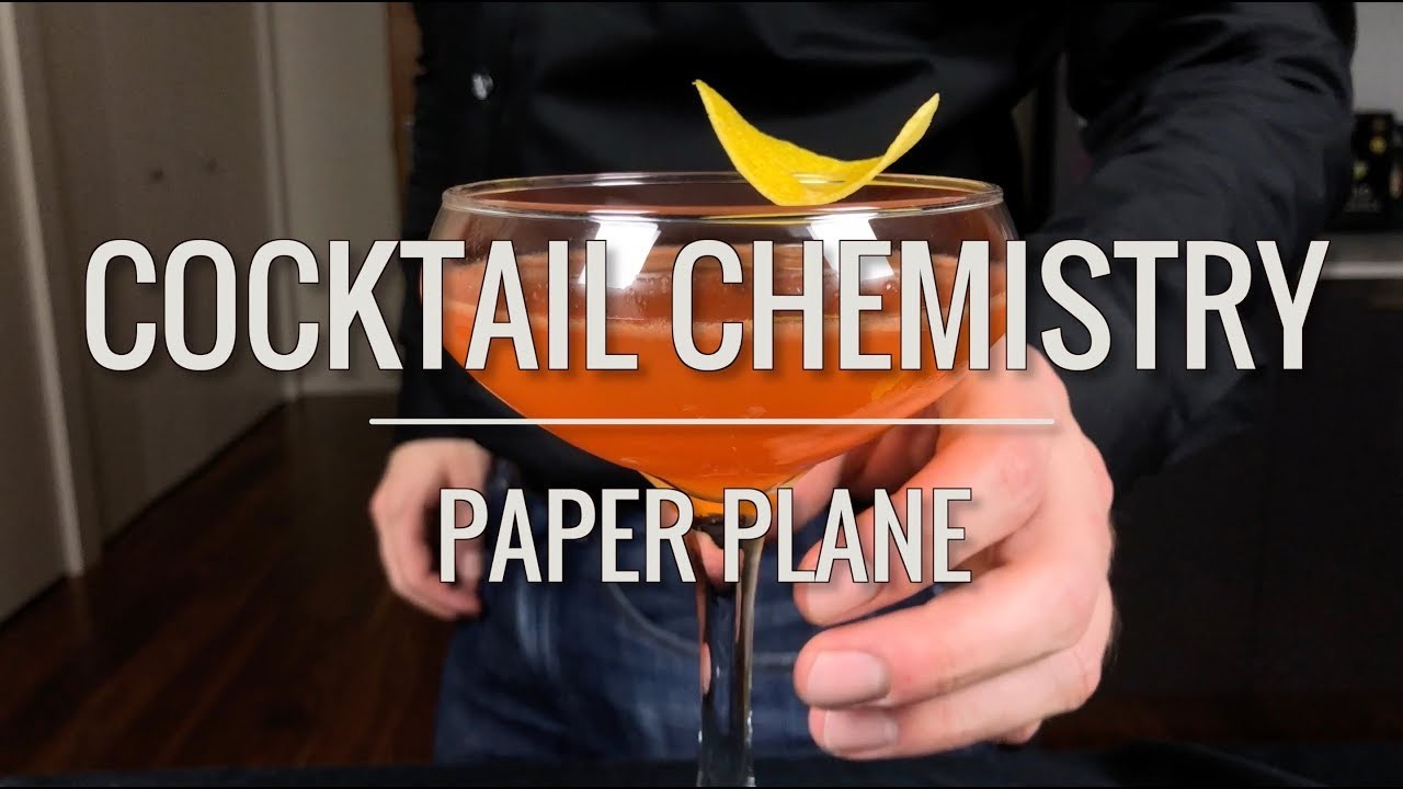 Basic Cocktails - How To Make The Paper Plane