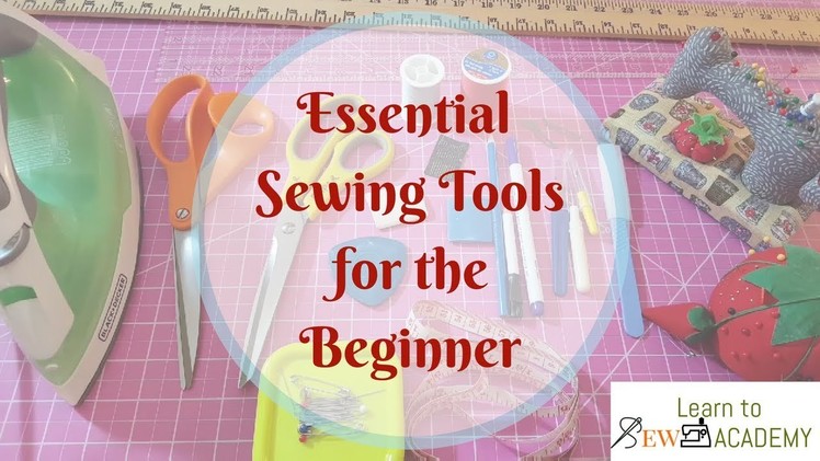 Basic Sewing Tools for Beginners | Quick Sewing Tips #5 | LTS Academy