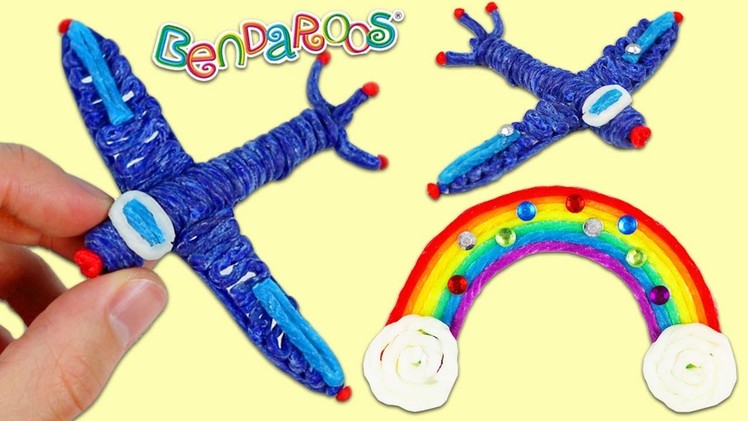 Bendaroos Playset | DIY Bend, Shape & Wrap to Create Your Own 3D Figures!