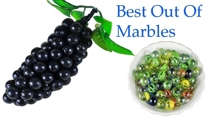 Best Out Of Waste Marbles | DIY-Grapes at Home | Mr Crafts 23
