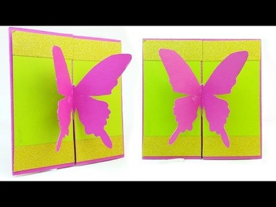 DIY easy gift Card Butterfly Birthday Mother's Day - Step by Step DIY
