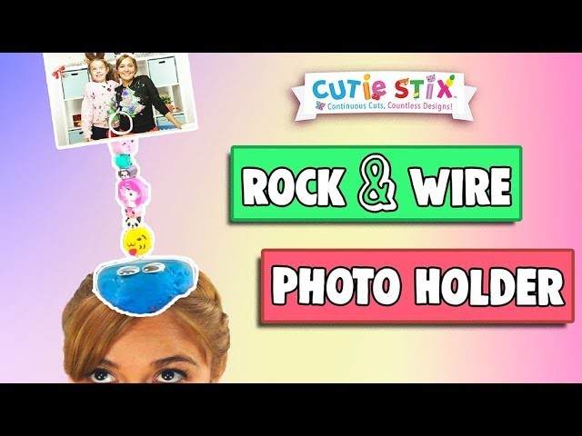 DIY Easy Photo Holder | How To Wow Show | Official Cutie Stix
