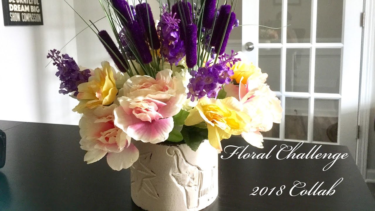 DIY Floral Challenge 2018 Collaboration With Lindsey And Heidi