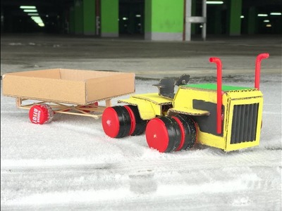 DIY Garden Tractor with duel tires - Amazing Toy (Competition)