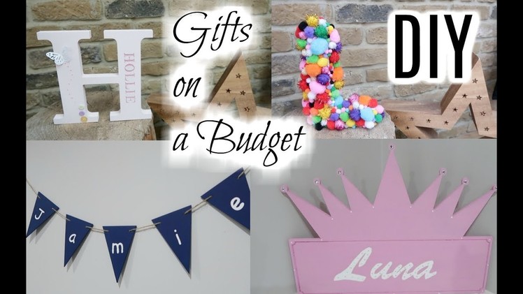 DIY GIFTS FOR UNDER £5 | GIFTING ON A BUDGET | KERRY WHELPDALE